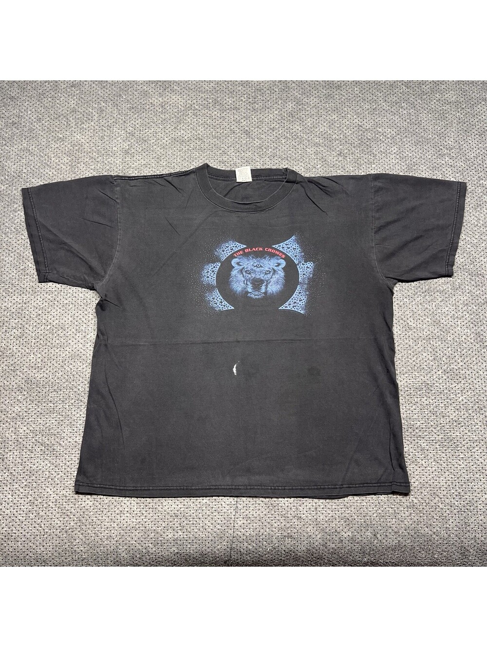 Vintage 1990S The Black Crowes Concert Band Tour T-Shirt XL Rare Men’s Black